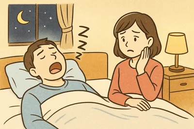 うるさいいびきをなんとかしたい!今夜からできる対策と受診の目安